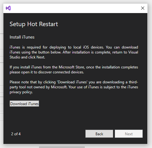 visual studio for mac deploy to device